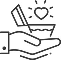 Hand icon symbol image illustration vector