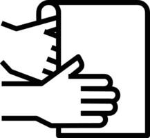Hand icon symbol image illustration vector