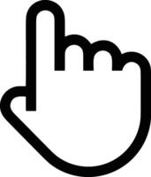 Hand icon symbol image illustration vector