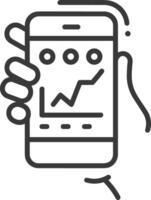 Hand icon symbol image illustration vector