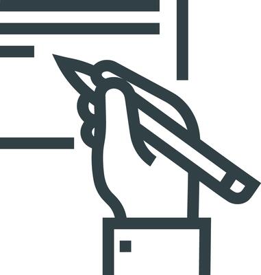 Hand icon symbol image illustration