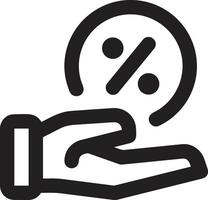 Hand icon symbol image illustration vector