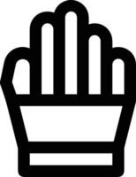 Hand icon symbol image illustration vector
