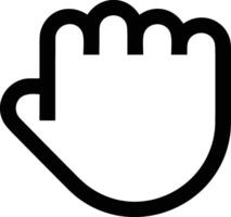 Hand icon symbol image illustration vector