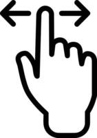 Hand icon symbol image illustration vector