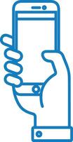 Hand icon symbol image illustration vector