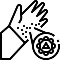 Hand icon symbol image illustration vector