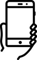 Hand icon symbol image illustration vector