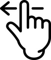 Hand icon symbol image illustration vector