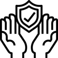 Hand icon symbol image illustration vector
