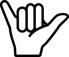 Hand icon symbol image illustration vector