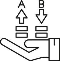 Hand icon symbol image illustration vector