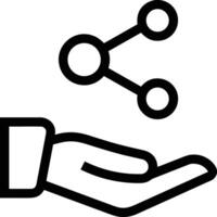Hand icon symbol image illustration vector