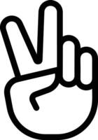 Hand icon symbol image illustration vector