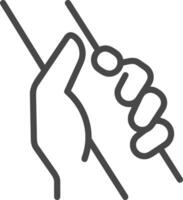 Hand icon symbol image illustration vector