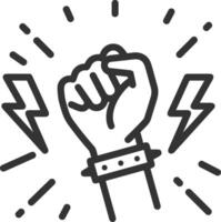Hand icon symbol image illustration vector
