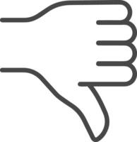 Hand icon symbol image illustration vector