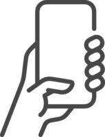 Hand icon symbol image illustration vector