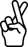 Hand icon symbol image illustration vector