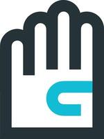 Hand icon symbol image illustration vector