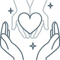 Hand icon symbol image illustration vector