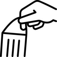 Hand icon symbol image illustration vector