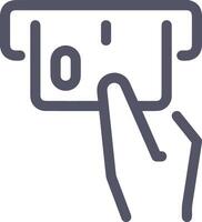 Hand icon symbol image illustration vector