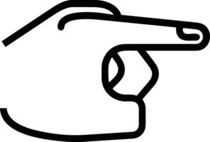 Hand icon symbol image illustration vector