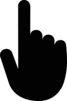 Hand icon symbol image illustration vector