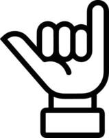 Hand icon symbol image illustration vector