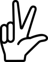 Hand icon symbol image illustration vector