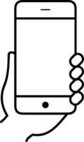 Hand icon symbol image illustration vector