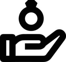 Hand icon symbol image illustration vector
