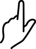 Hand icon symbol image illustration vector