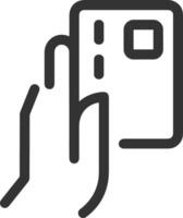 Hand icon symbol image illustration vector
