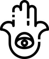 Hand icon symbol image illustration vector