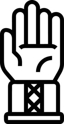 Hand icon symbol image illustration