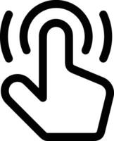 Hand icon symbol image illustration vector