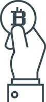 Hand icon symbol image illustration vector