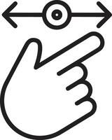 Hand icon symbol image illustration vector