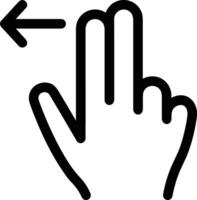 Hand icon symbol image illustration vector