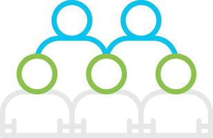 Audience Creative Icon Design vector