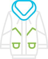 Jacket Bin Creative Icon Design vector