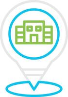 Location Creative Icon Design vector