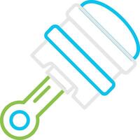 Piston Bin Creative Icon Design vector