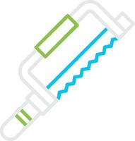 Coping Saw Bin Creative Icon Design vector