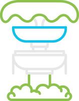 Fountain Creative Icon Design vector
