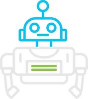 Robot Creative Icon Design vector
