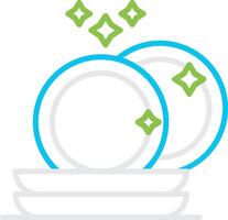 Plate Bin Creative Icon Design vector