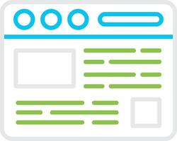Browser Creative Icon Design vector